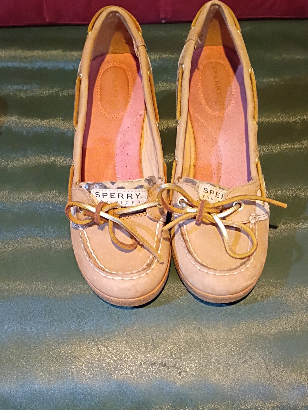 Sperry Women’s Tan Boat Shoe Loafers